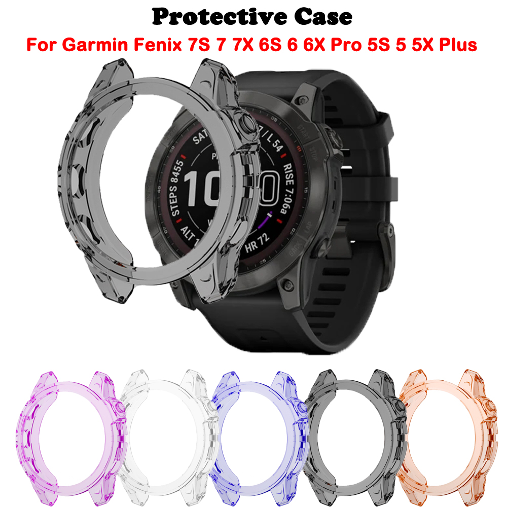 Xwatch Smartwatch - Yumuşak TPU Kılıf Kapak Garmin Fenix