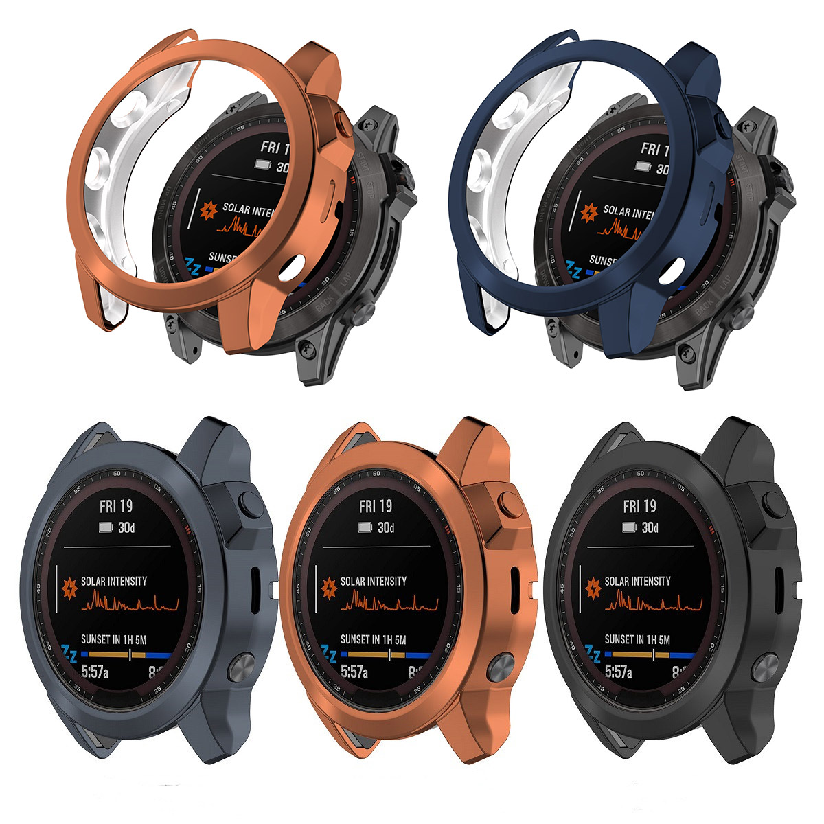 Xwatch Smartwatch - Koruyucu Kılıf Kapak Garmin Fenix 7