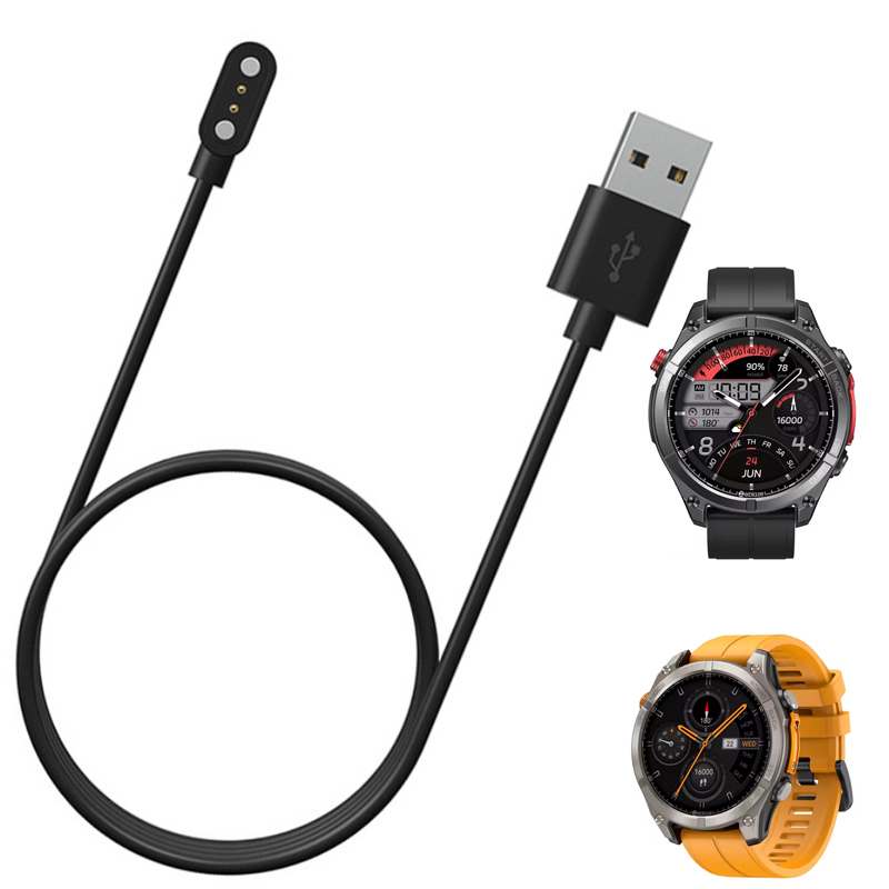 Smartwatch English - Dock şarj adaptörü akıllı saat USB