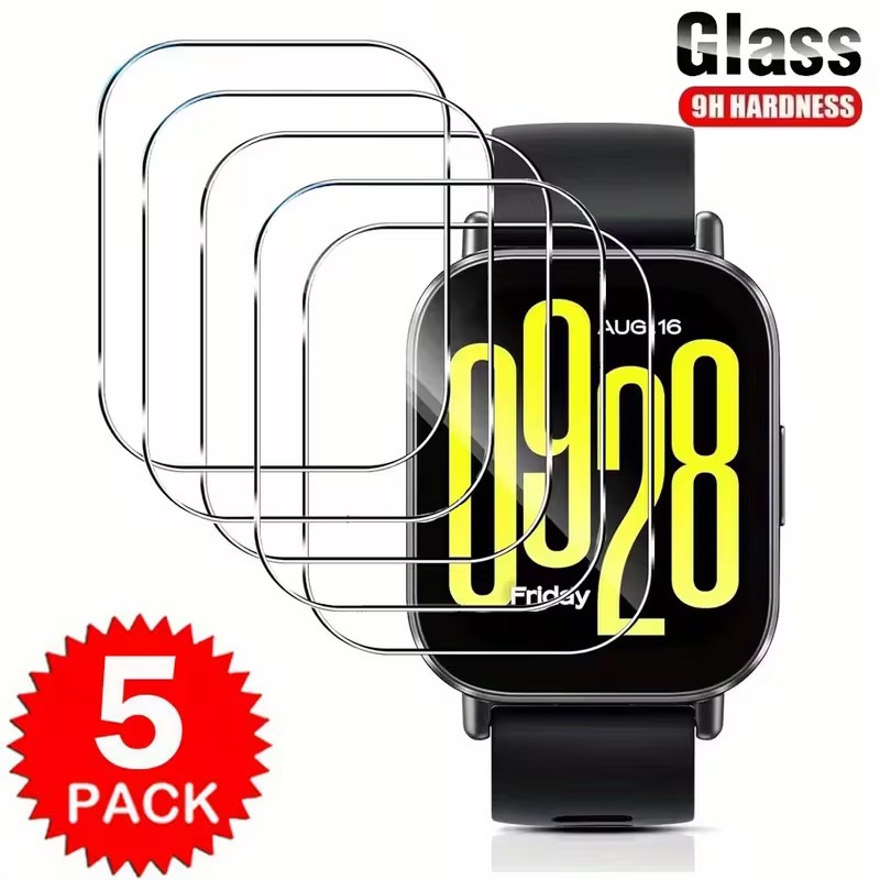Smartwatch Redmi Watches - 1-5 adet temperli cam Xiaomi Redmi