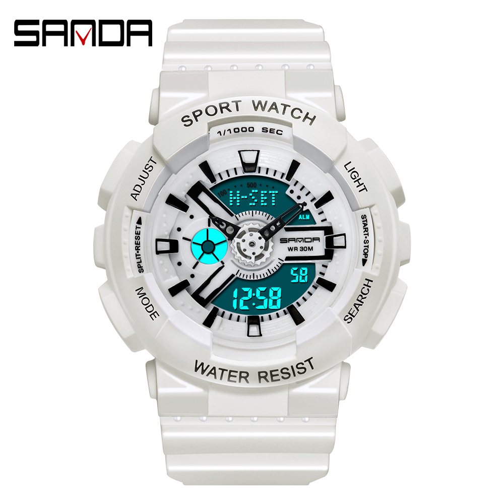 Chronograph Sport Watch - Moda sandalet üst marka açık spor