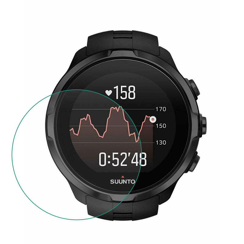 Smartwatch English - Temperli Cam koruyucu film Temizle Koruma