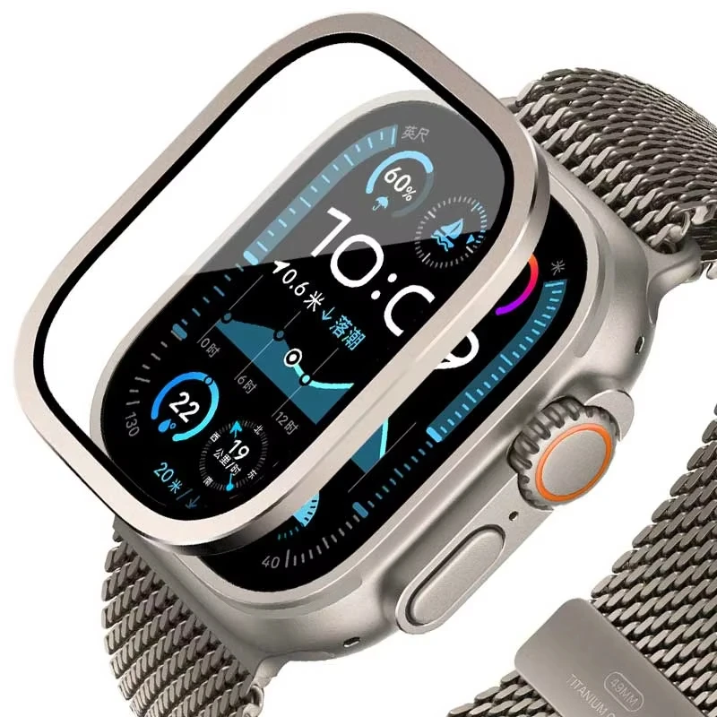 Apple Watch Band - Apple Watch Ultra için Temperli Cam