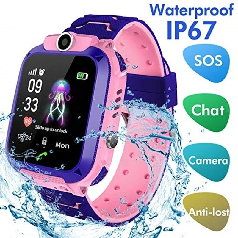 2G Çocuklar akıllı saat Acil D - Smartwatch Watches Kids incelemesi ve fiyatı