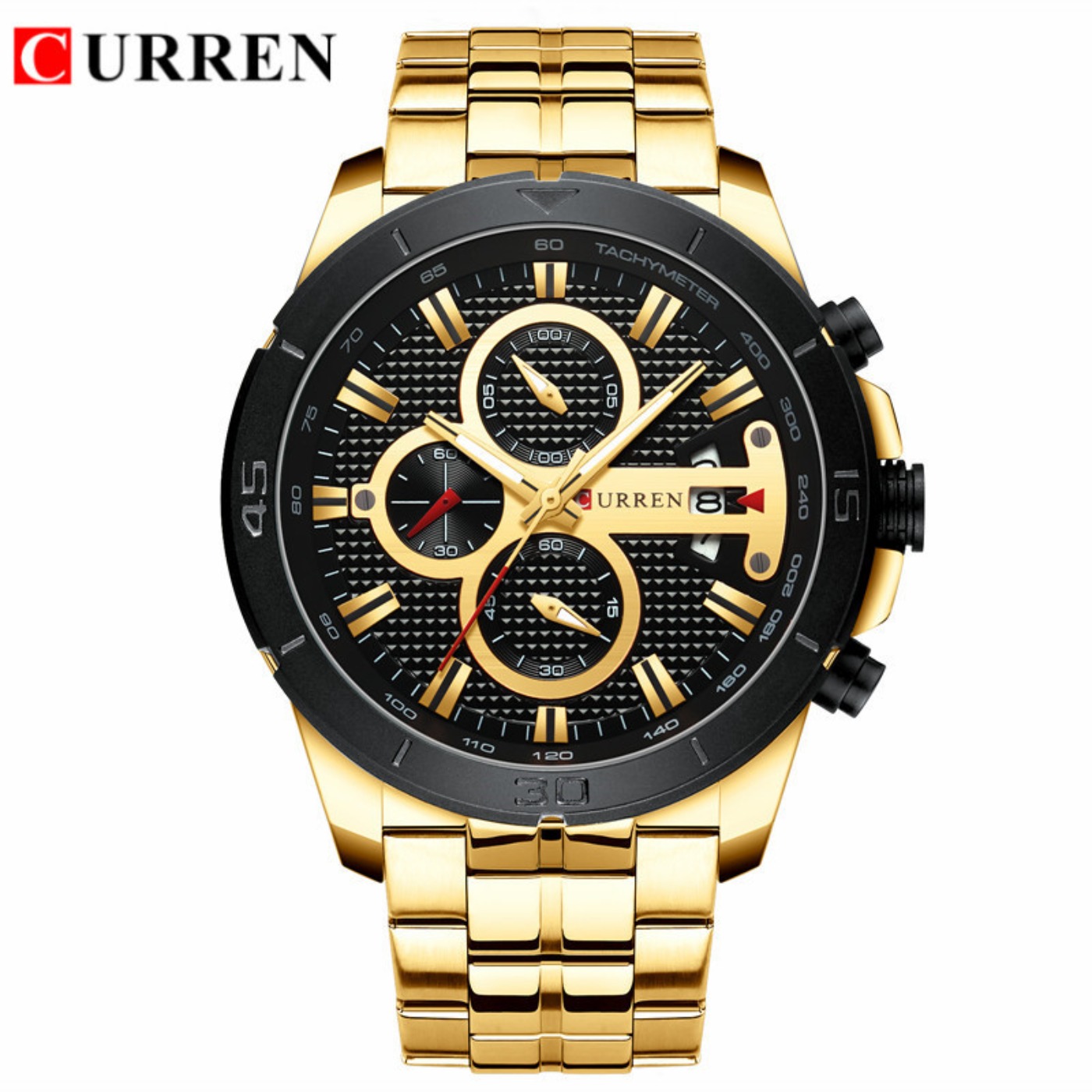 CURREN İzle Erkekler Su Geçirm - Chronograph Sport Watch incelemesi ve fiyatı