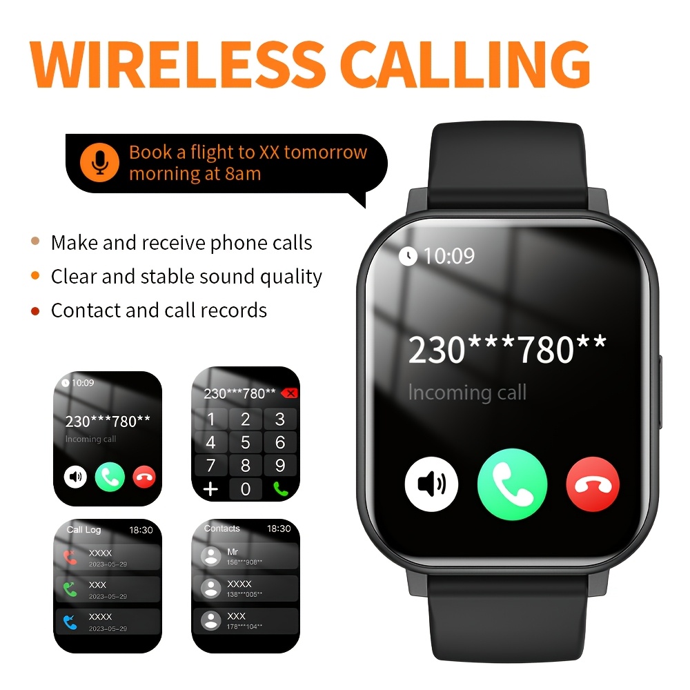 1.83 İnç HD Kare Ekran/Kablosu - Smartwatch Watches Wallpaper incelemesi ve fiyatı