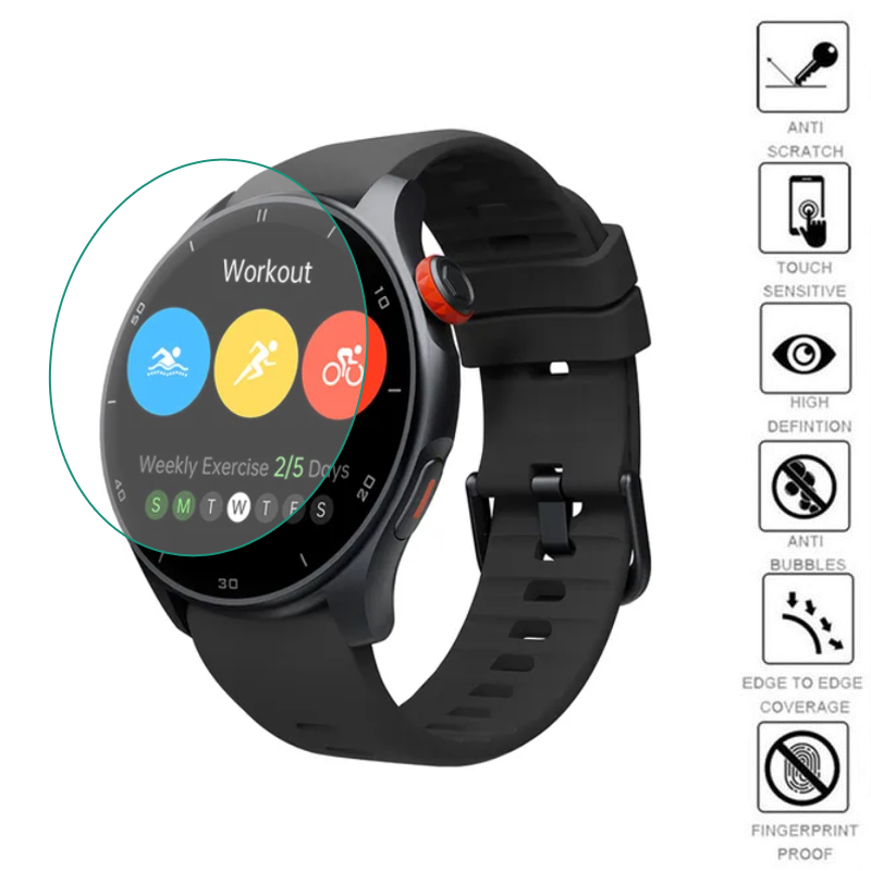 5 adet TPU yumuşak Smartwatch  - Smartwatch English incelemesi ve fiyatı