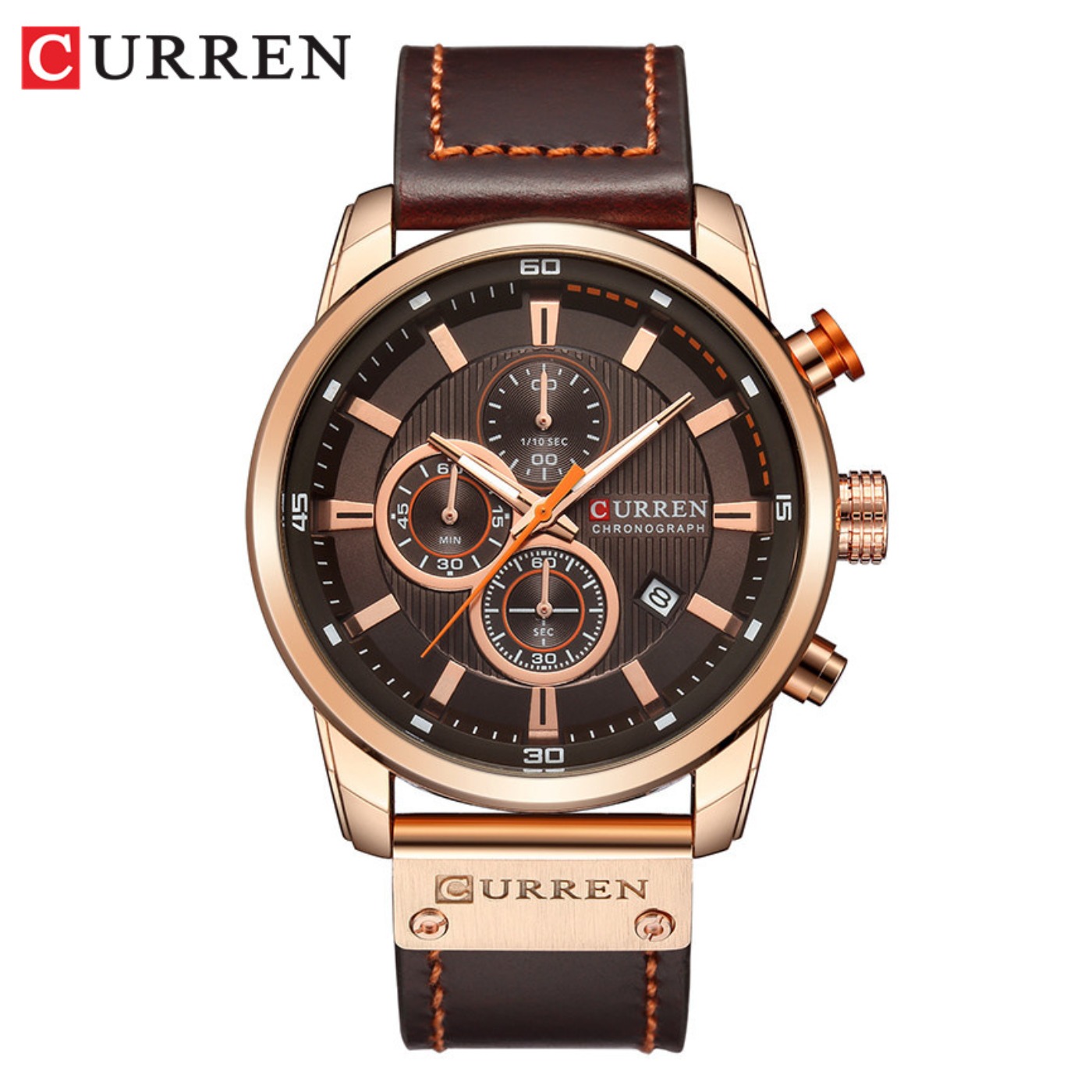 CURREN Moda Tarih Kuvars Erkek - Chronograph Sport Watch incelemesi ve fiyatı