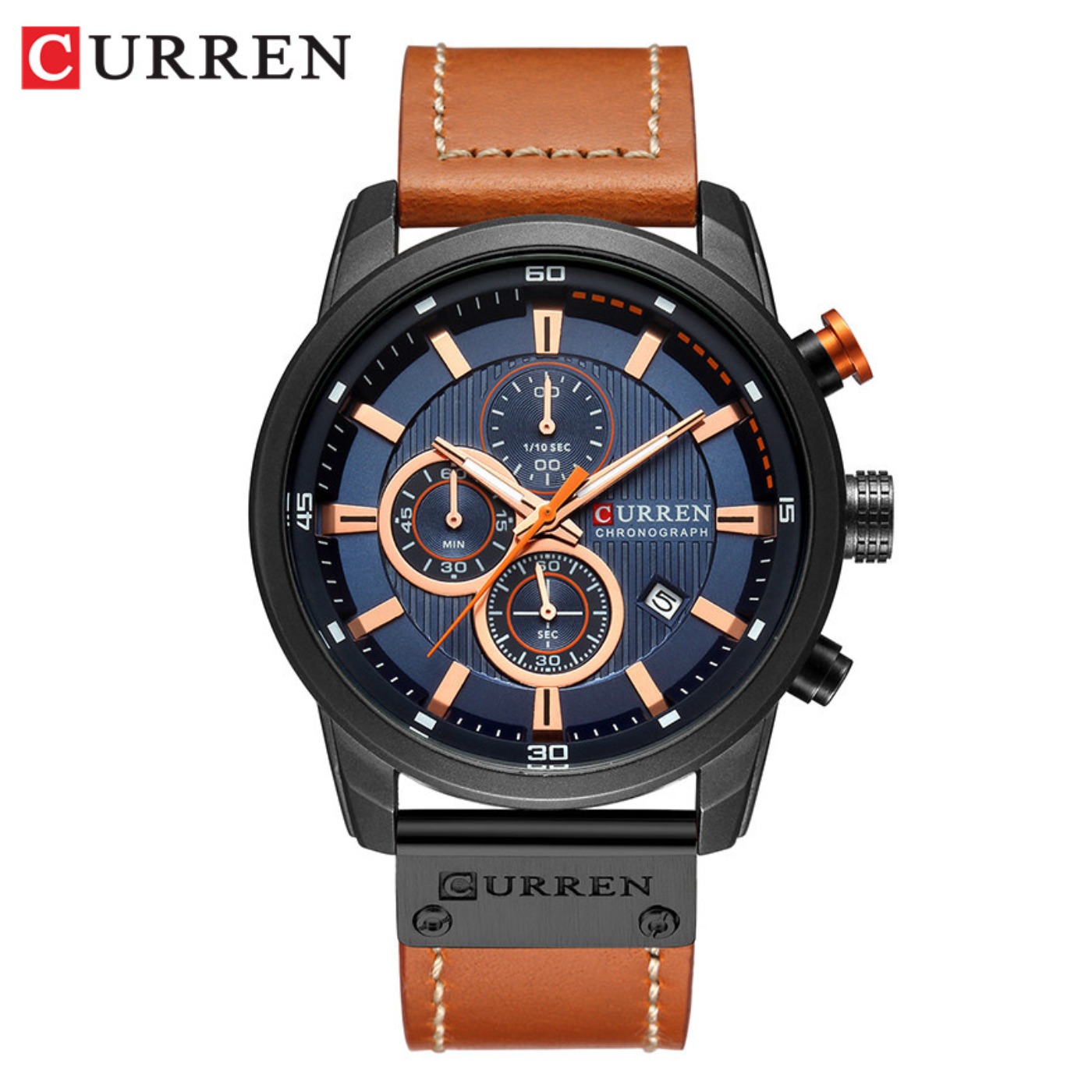 CURREN Moda Tarih Kuvars Erkek - Chronograph Sport Watch incelemesi ve fiyatı