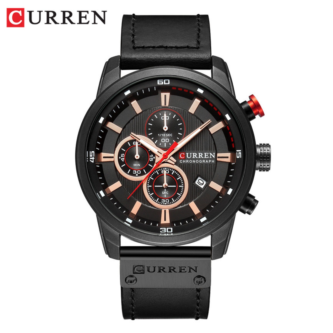 CURREN Moda Tarih Kuvars Erkek - Chronograph Sport Watch incelemesi ve fiyatı