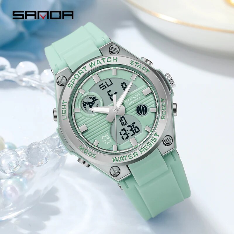 SANDA marka G tarzı LED dijita - Chronograph Sport Watch incelemesi ve fiyatı