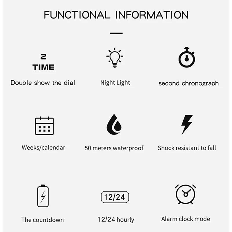 SANDA marka G tarzı LED dijita - Chronograph Sport Watch incelemesi ve fiyatı