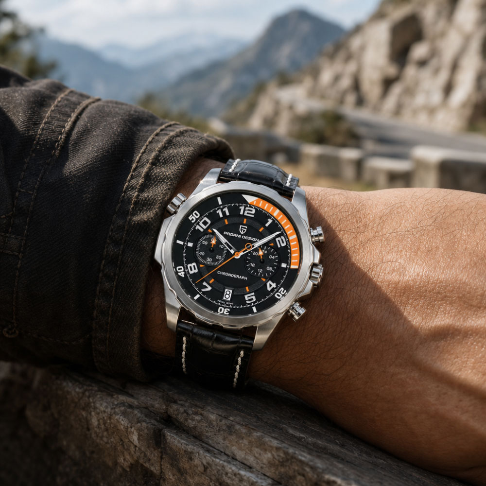 PAGANI TASARIM Klasik Deri Erk - Chronograph Sport Watch incelemesi ve fiyatı